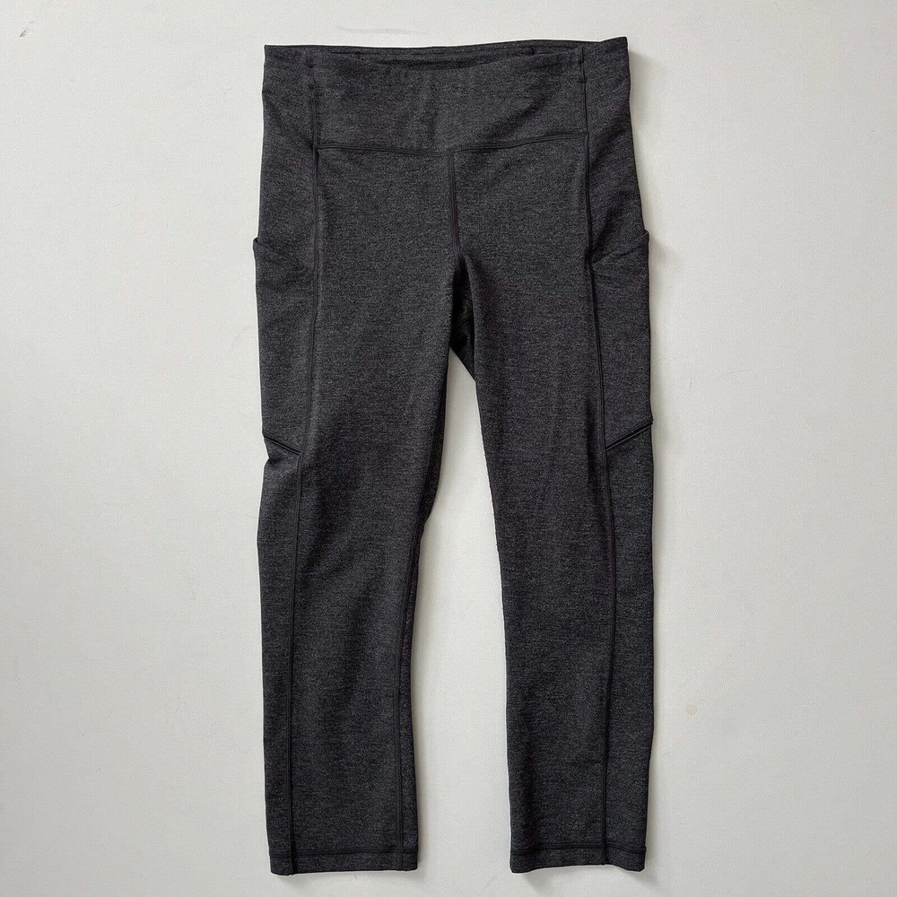 Lululemon Gray Crop Leggings